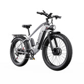 Duotts F26 Electric Bike - 750W*2 Motor 48V 20Ah Battery Not foldable - Silver White